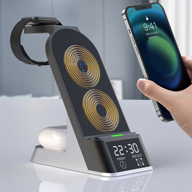 Carregador Wireless com Relógio Despertador H35 | Ekonex